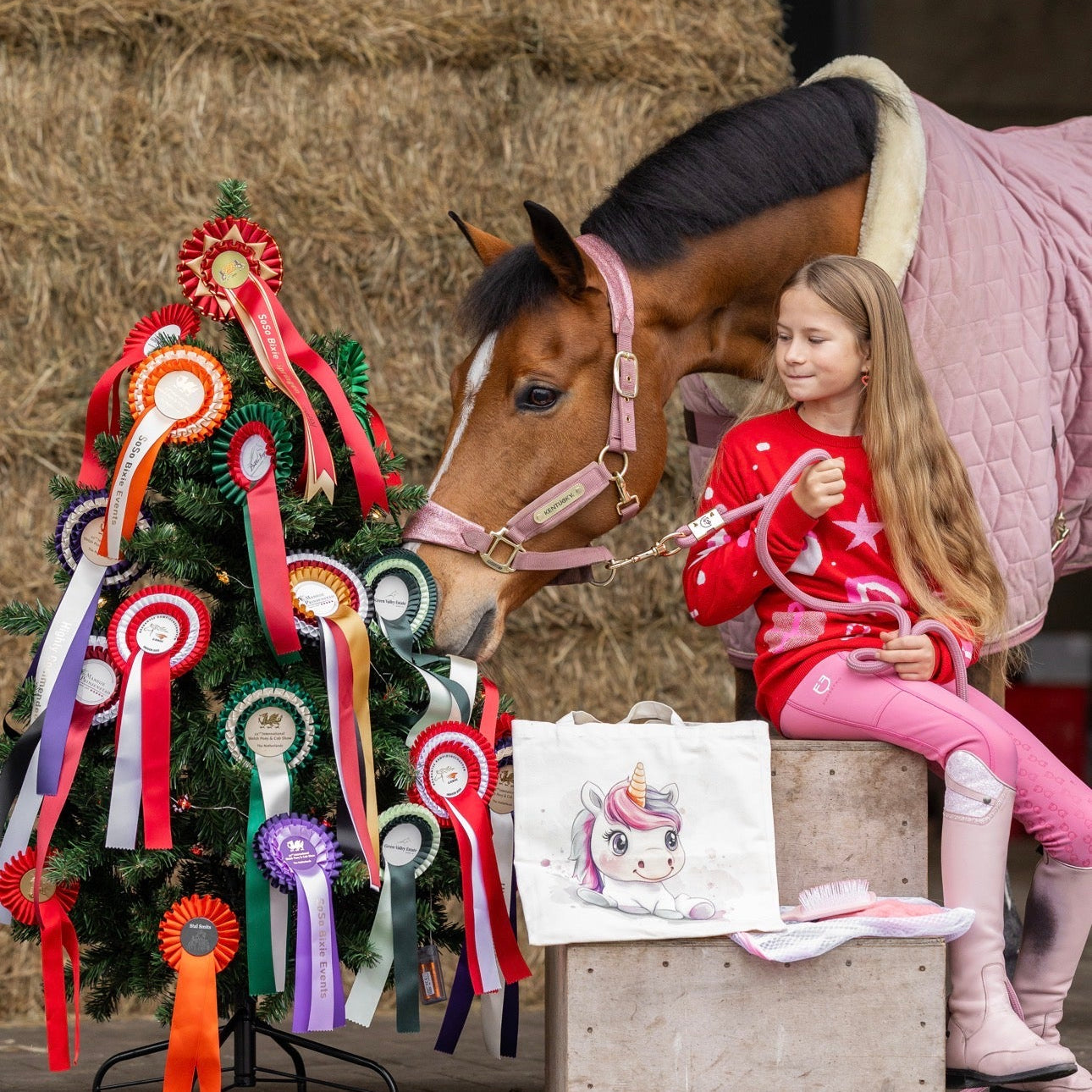 CYH pink sparkle set