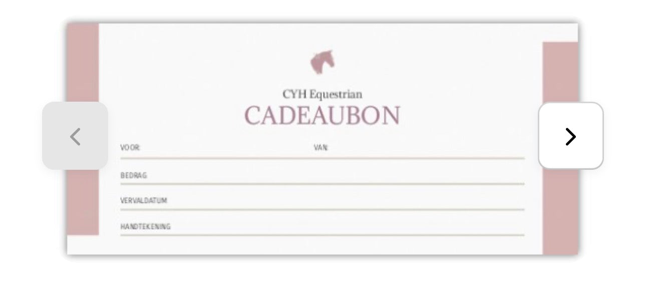 Cadeaubon CYH