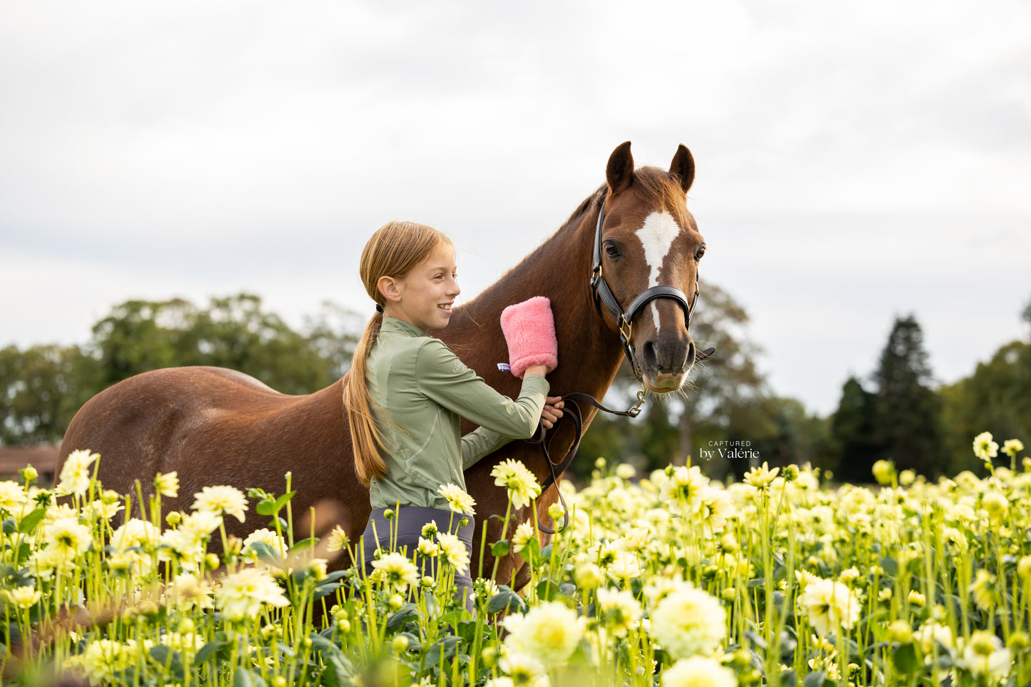 Poetshandschoen roze