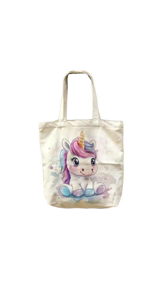 Magical Canvas Unicorn Bag